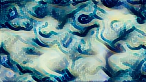 Abstract artistic background with intertwined patterns Stock-Illustration