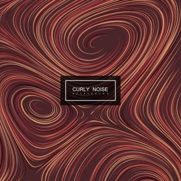 Abstract artistic curl background Stock Illustration