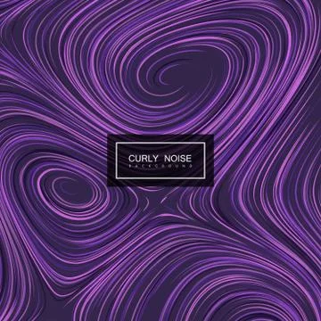 Abstract artistic curl background Stock Illustration