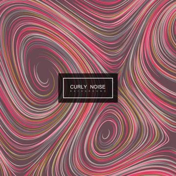 Abstract artistic curl background Stock Illustration