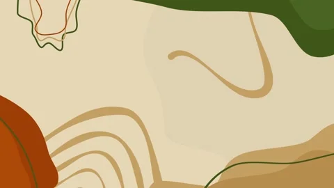 Abstract artistic lines a captivating abstract composition featuring organic  Stock Footage 313558687