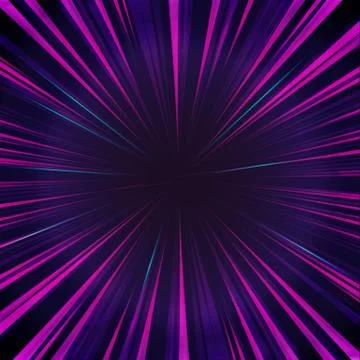 Abstract Artistic Multicolored Beams Of Light Artwork Stock Illustration