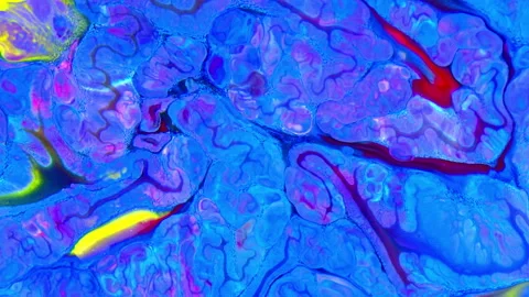 Abstract Artistic Paint Creative Spread and Swirl Background 8 Stock Footage 316851389