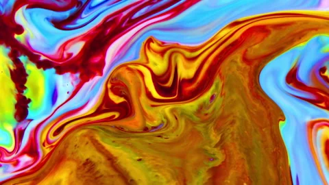 Abstract Artistic Paint Creative Spread and Swirl Background 55 Stock Footage 317410572