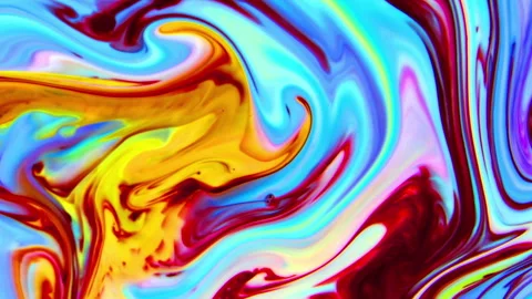 Abstract Artistic Paint Creative Spread and Swirl Background 65 Stock Footage 317411848