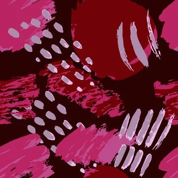 Abstract artistic seamless pattern Stock Illustration