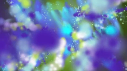 Abstract Artistic Texture of Vibrant Hues Splashes of Light Stock-Footage 304892136