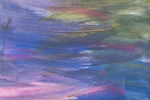 Abstract artistic textured hand painted background on canvas Stock Illustration