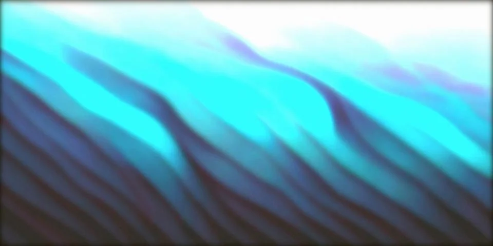 Abstract artistic waves of light and shadow on a gradient background Illustrazione stock