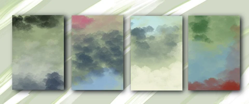 Abstract arts background Stock Illustration