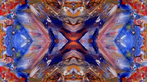 Abstract Artwork . Color decor . Hand oil painting on canvas. 库存插图