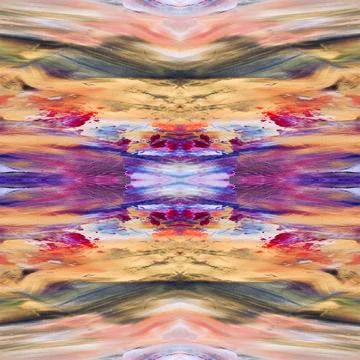 Abstract Artwork . Color decor . Hand oil painting on canvas. Stock Illustration