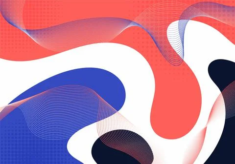 Abstract artwork design decorative style of colorful. Stock-Illustration