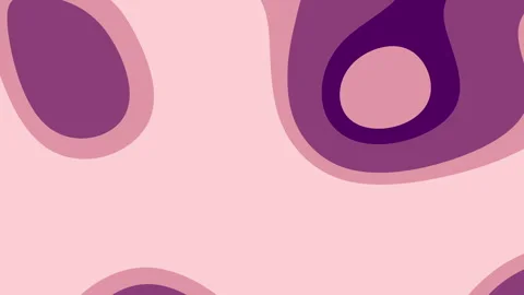 Abstract artwork featuring various shades of purple Stock Footage 323157064