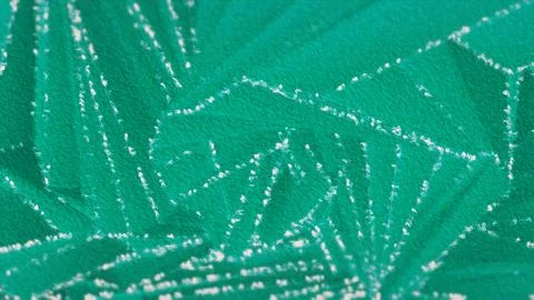 Abstract artwork featuring a vibrant green textured background Stock Illustration