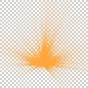 Abstract artwork featuring a vibrant orange background with radiating Stock Photos