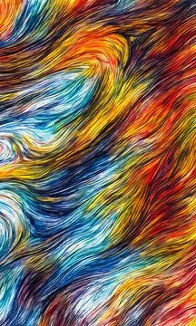 Abstract artwork fluid colors Illustrazione stock