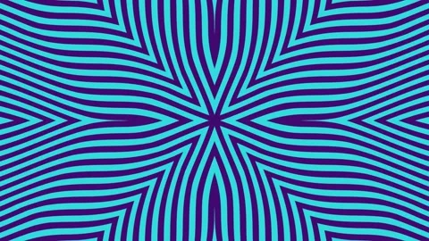 Abstract artwork with vibrant blue geometric pattern, perfect for modern Stock Footage 276193740
