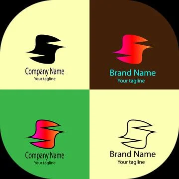 Abstract Ascent logo Stock Illustration