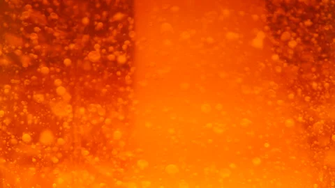 Abstract atmospheric background orange retro lava lamp bubbles. Vídeos de archivo 132918548