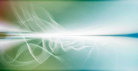 Abstract atmospheric space lines background Stock Illustration