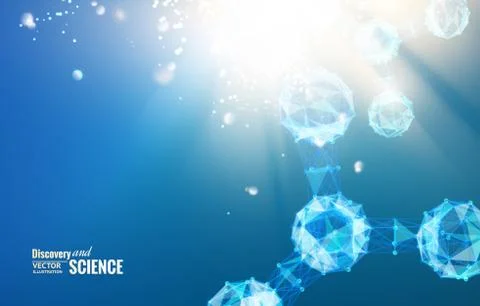 Abstract atom design. Stock Illustration