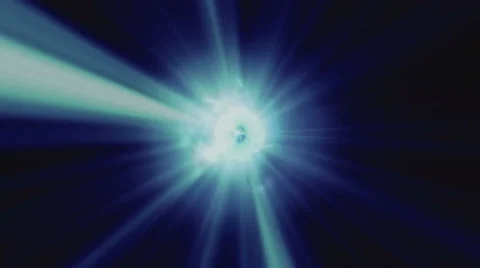 Abstract atom shine 4k Stock Footage 49701443