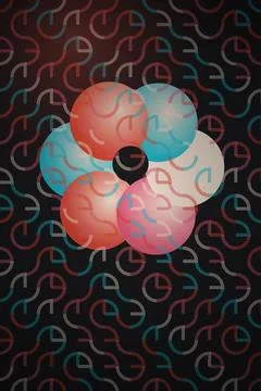 Abstract Atomic Structure Illustration Photos