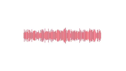 Abstract audio sound visualizer wave spectrum animation. Vidéo 337013086
