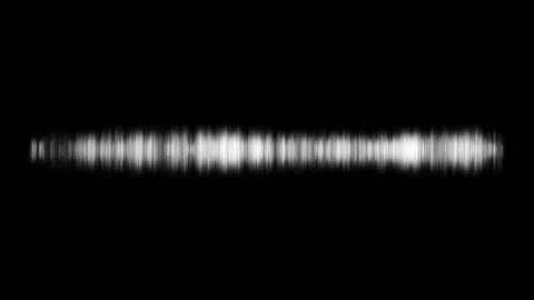 Abstract audio sound visualizer wave spectrum animation. Vidéo 337013117