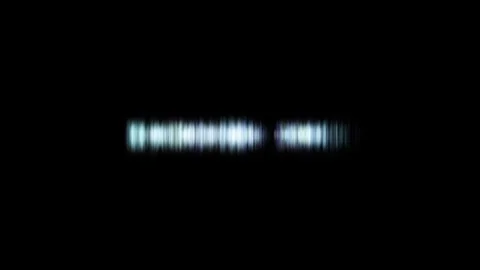 Abstract audio sound visualizer wave spectrum animation. Stockbeeldmateriaal 337013118