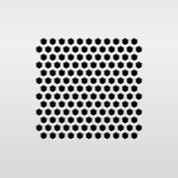 Abstract Audio Speaker Stock Illustration