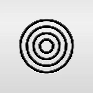 Abstract Audio Speaker Illustrazione stock