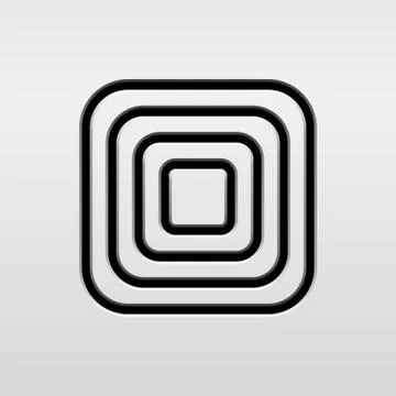 Abstract Audio Speaker Stock Illustration