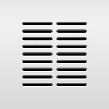 Abstract Audio Speaker Stock Illustration