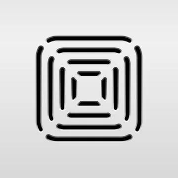 Abstract Audio Speaker Illustrazione stock