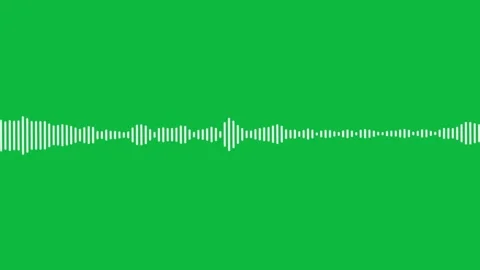 Abstract audio spectrum equalizer dynamic animation on green screen 스톡 동영상 346490686