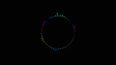 Abstract audio wave spectrum background Stock Footage 170106213