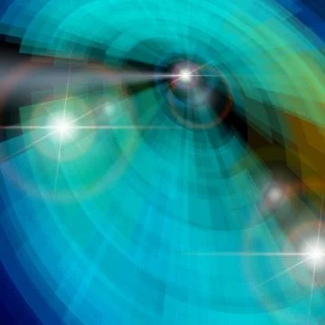 Abstract aura shining circle vector background Stock Illustration