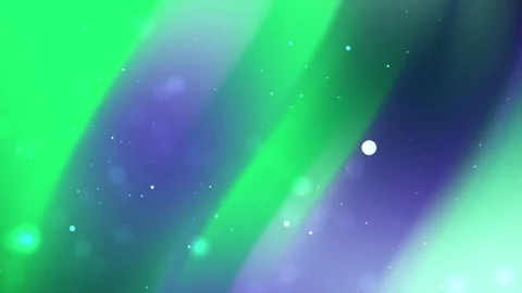 Abstract aurora background with purple and green fluid wave Stock Footage 340445708