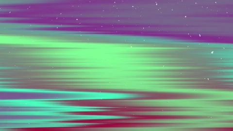 Abstract Aurora Borealis Effect with Particles and Streaks Stock-Footage 339699904