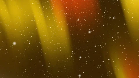Abstract Aurora Borealis with Falling Snow Overlay Video stock 339699510