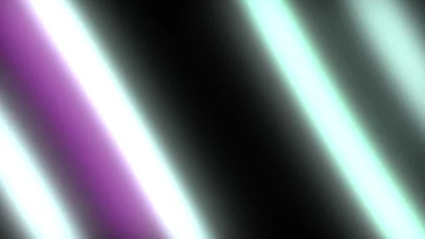 Abstract Aurora Borealis Waves shimmering with neon light in a dark sky Video stock 342519602