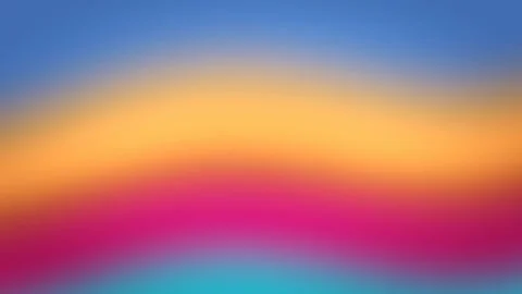 Abstract aurora gradient animated background with cyan mid colors Video stock 331744799