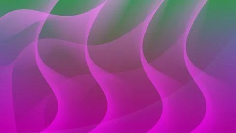 Abstract Aurora Gradient Wave Background with Transparent Flowing Mesh Ribb.. Stock Illustration