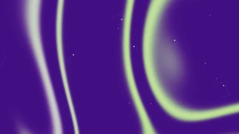Abstract Aurora Purple Background with Digital Tech Lines Vídeo Stock 332389438
