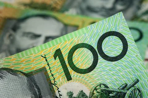 Abstract Australia Dollars Stock Photos