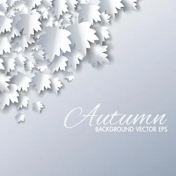 Abstract autumn background Stock Illustration