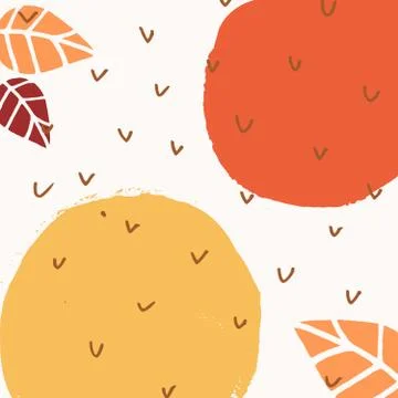 Abstract Autumn Background Stock Illustration