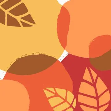 Abstract Autumn Background Stock Illustration